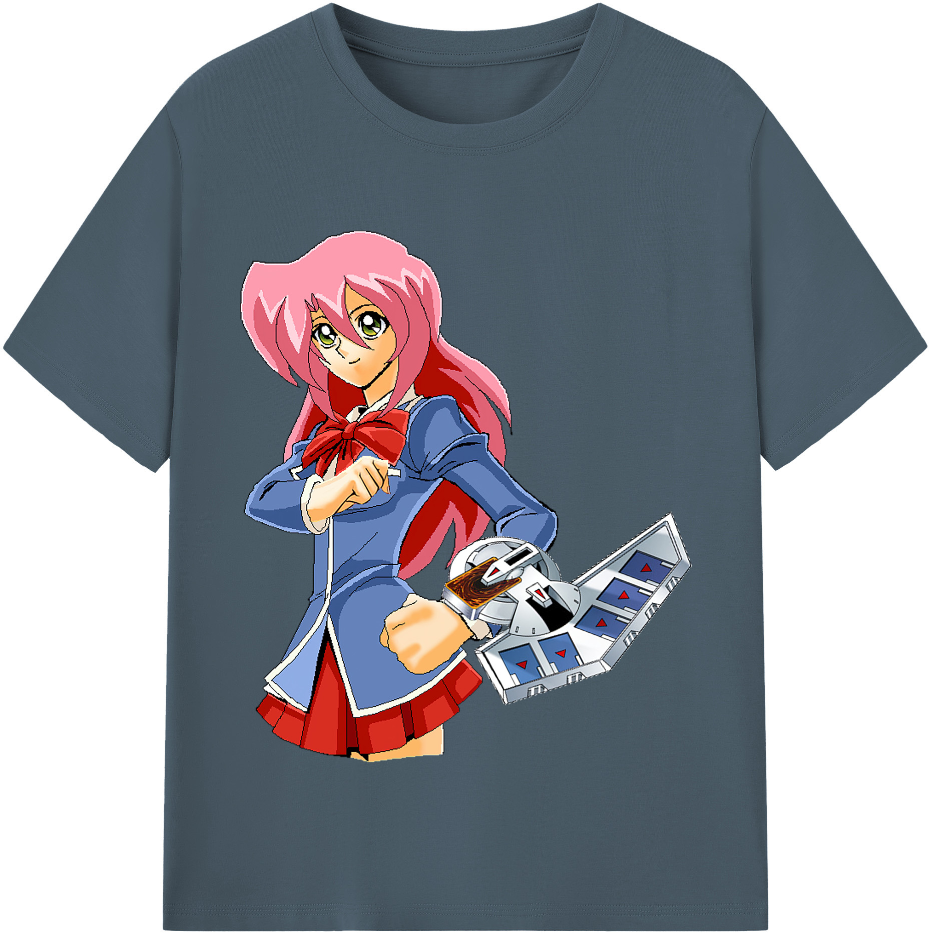 （画像用） 遊☆戯☆王 Yu-Gi-Oh! 綿100％半袖Tシャツ（フロントプリント）